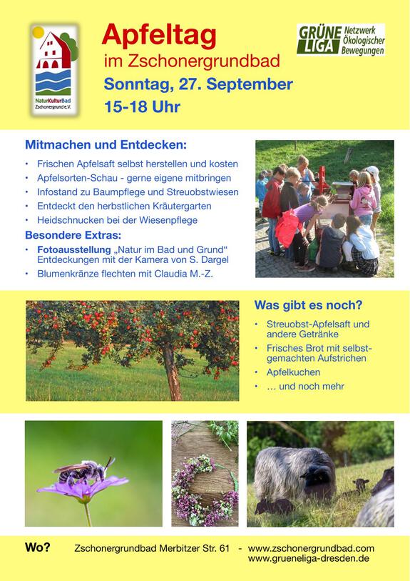 Apfeltag Plakat