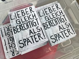 3. Mai 2024 - Demo für Inklusion in Dresden