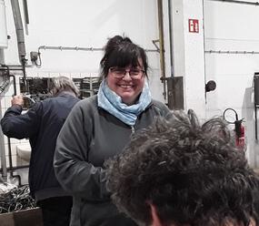 Schichtwechsel Frau Leißner Tischer