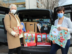 großartige Weihnachtsspendenaktion der Mitarbeiter der Sparkasse Dresden