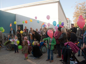 die neue KITA wird eröffnet